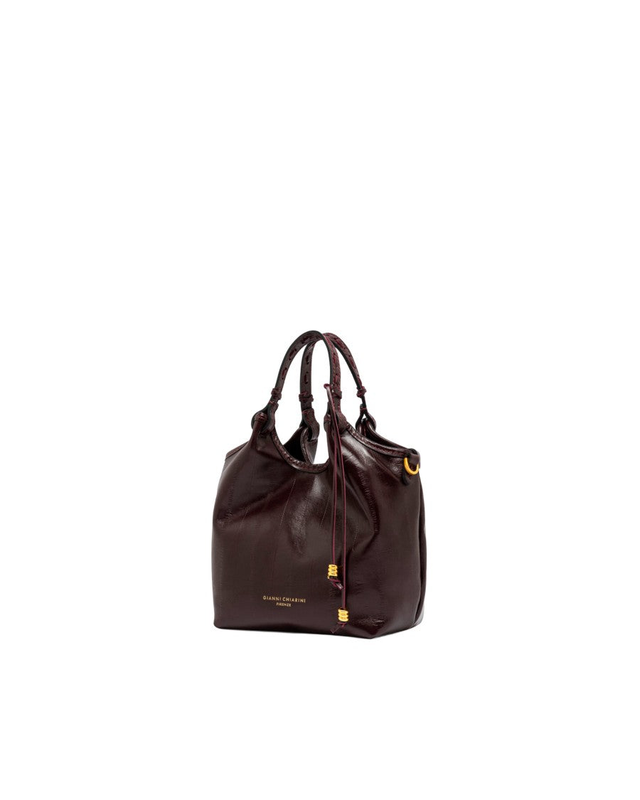Gianni Chiarini Antique Ruby Dua Leather Crossbody Bag