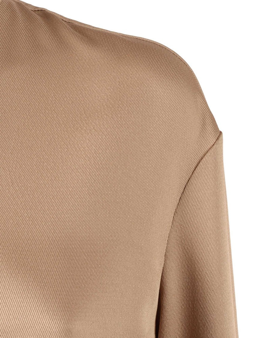 Emporio Armani Silky Band Collar Shirt