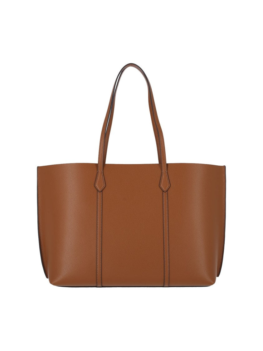 Tory Burch Brown Perry Leather Tote Bag