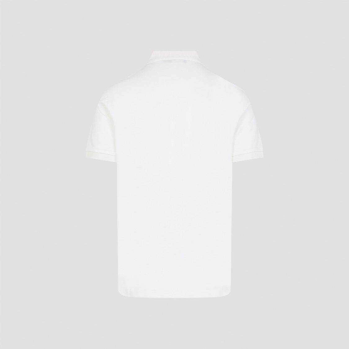 Ralph Lauren X Purple Label White Cotton Piqué Polo