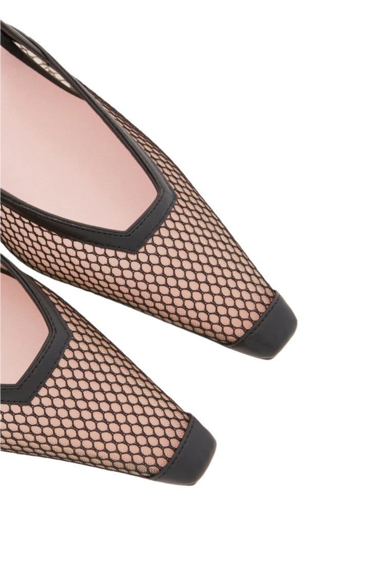 Piferi Andrea 50 Mesh Slingbacks