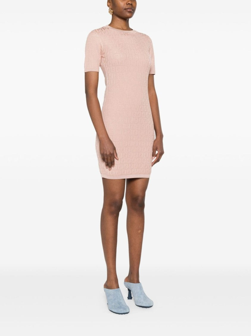 Fendi Ff Cotton Dress