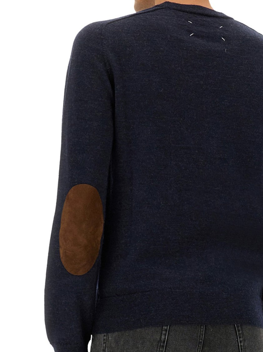 Maison Margiela Classic Crew Neck Wool Jersey