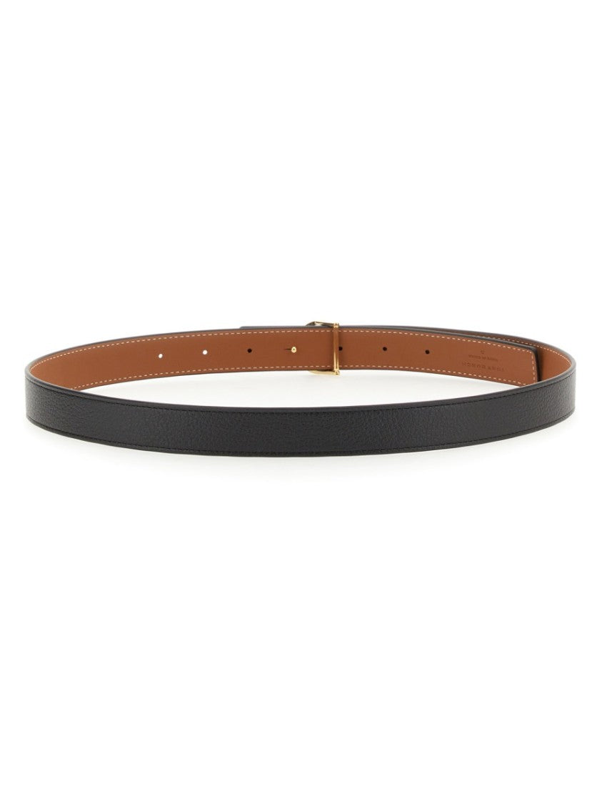 Tory Burch Miller Reversible Leather Belt