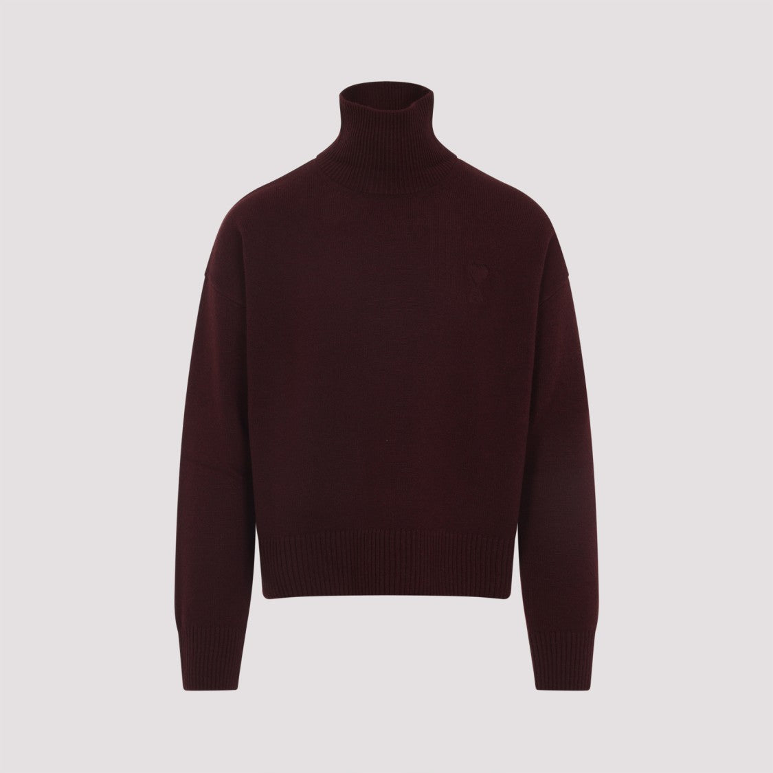 Ami Adc Red Wool Sweater