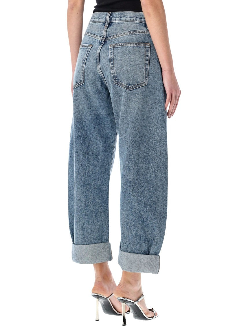 Frame The Bubble Barrel Silhouette Jeans