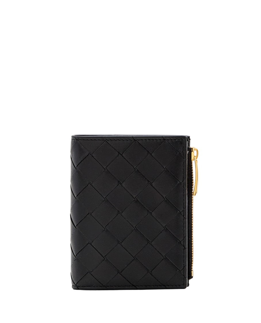 Bottega Veneta Intrecciato Woven Leather Card Holder
