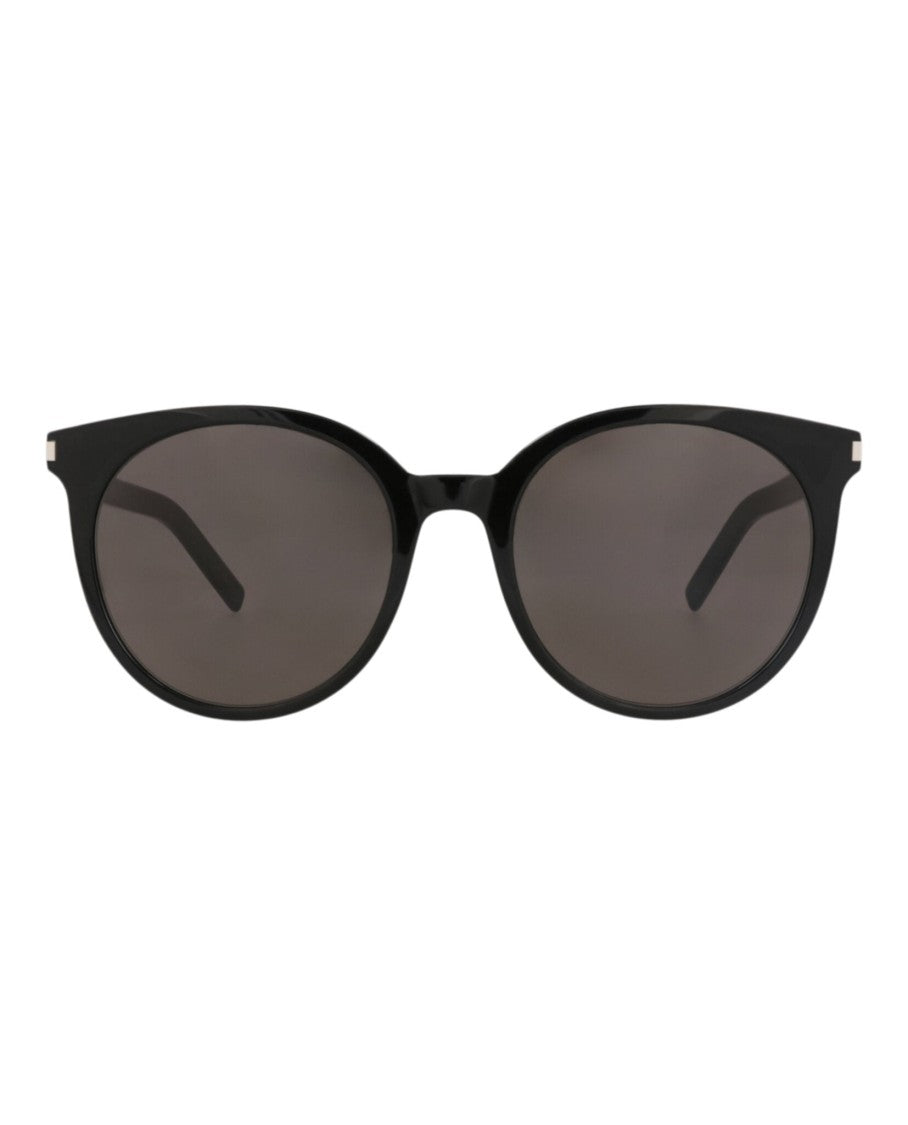 Saint Laurent Round-Frame Acetate Sunglasses