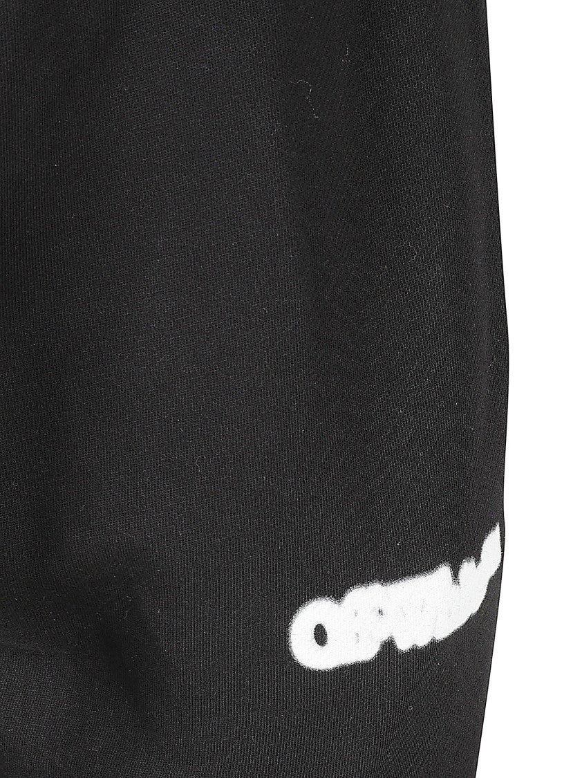 Off-White Relaxed Fit Black Trousers