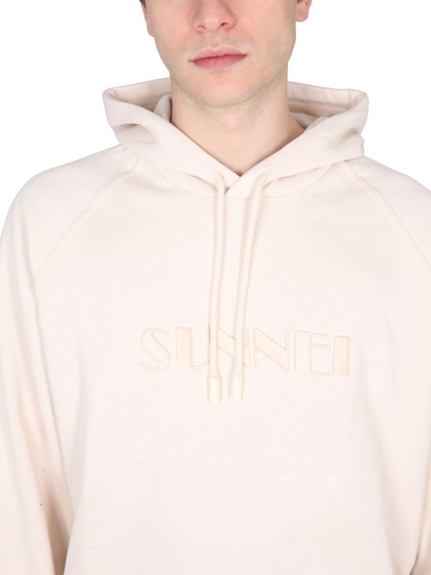 Sunnei Relaxed Fit Cotton Hoodie