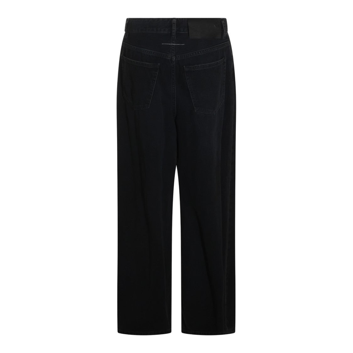 Mm6 By Maison Margiela High-Waisted Straight-Leg Jeans