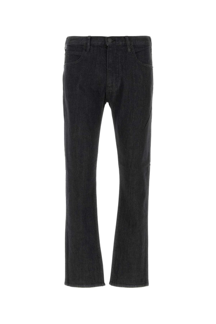 Emporio Armani Black Stretch Denim Jeans