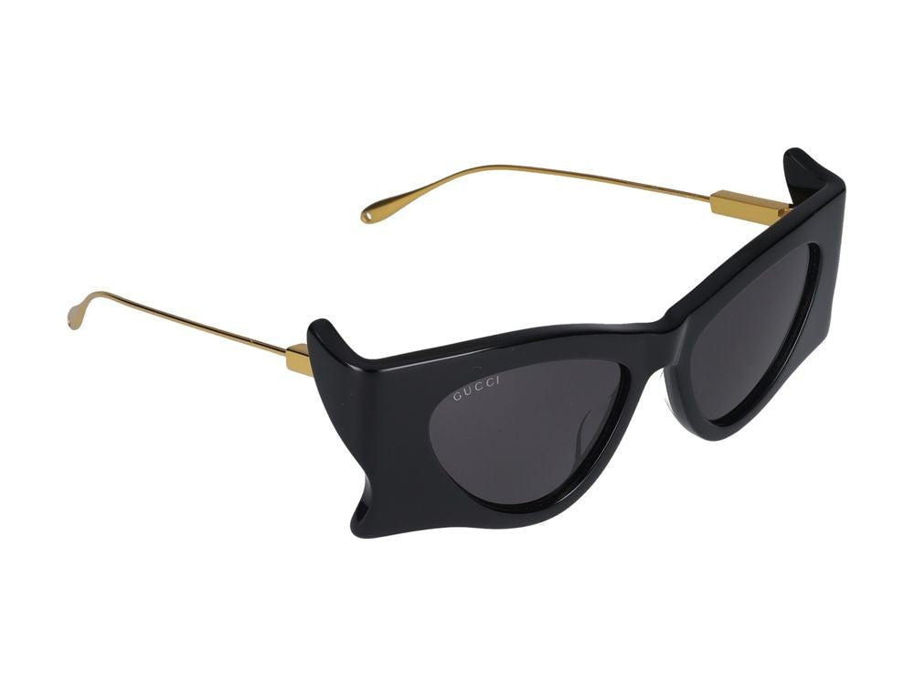 Gucci Sunglasses Gucci Gg1328s 001 Black Gold Grey 51/17/145