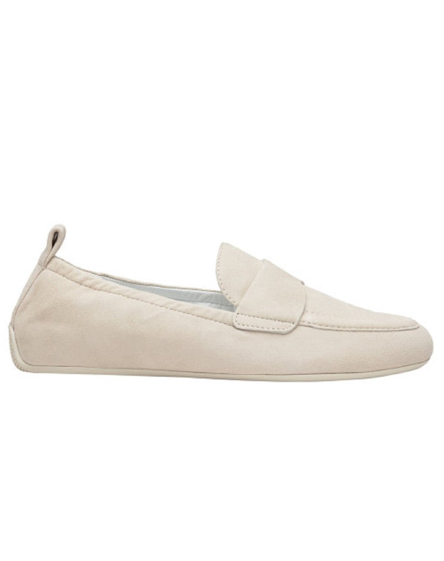 Candice Cooper Neutral Suede Deconstructed Loafer