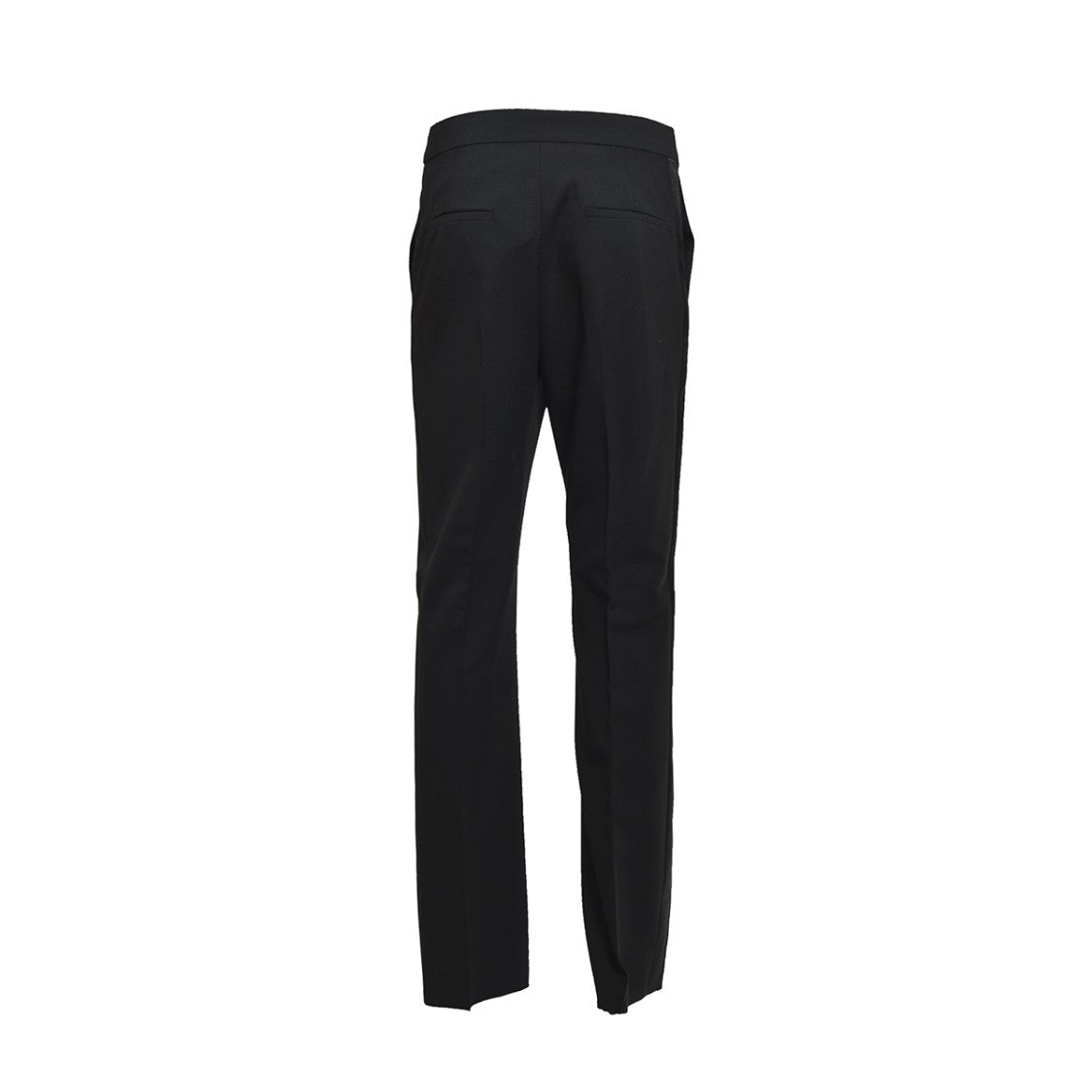Max Mara Rino Pants In Black Virgin Wool And Mohair