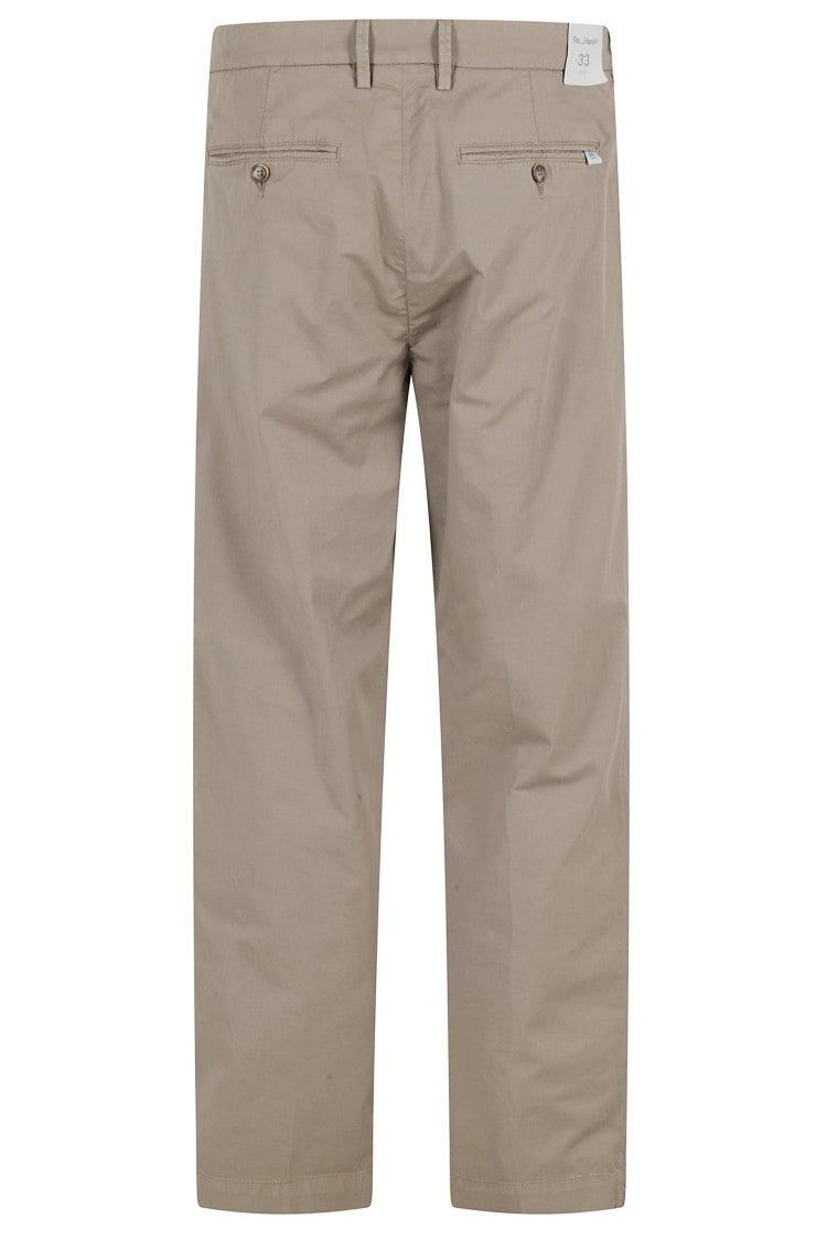 Re-Hash Mud Marc Darts Flap Pocket Cotton-Blend Chino Pants