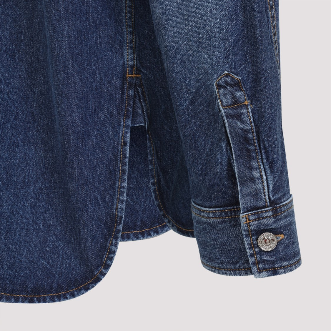 Givenchy Dark Blue Cotton Overshirt