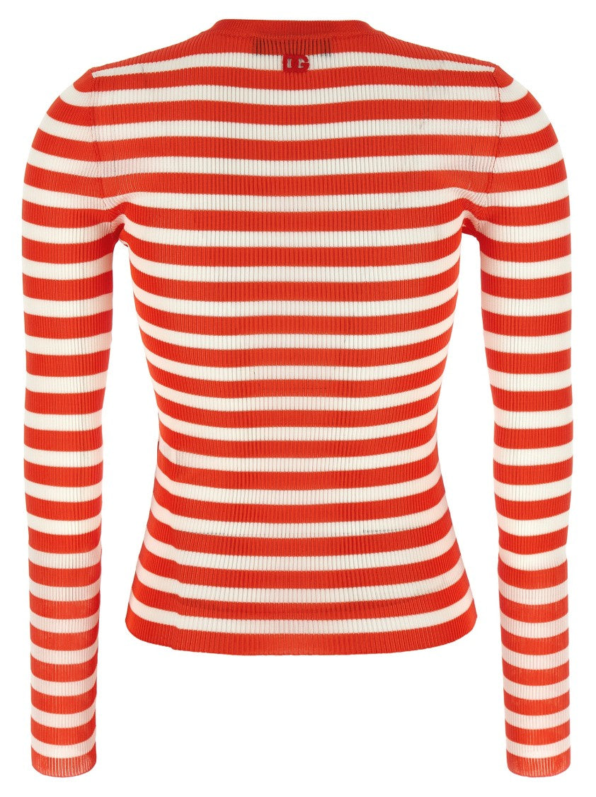 Dolce & Gabbana Striped Viscose Cardigan