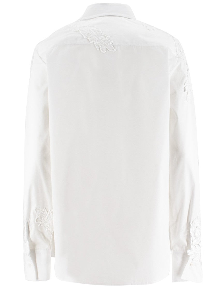 Ermanno Scervino Bright White Cotton Shirt