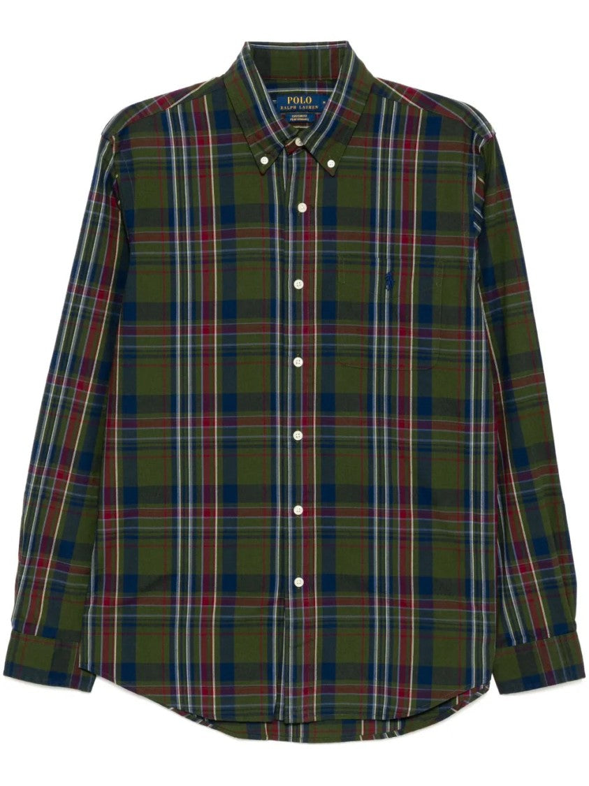 Polo Ralph Lauren Multicolour Plaid Long Sleeve Sport Shirt