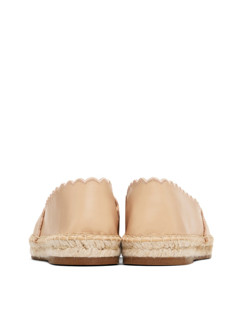Chloé Pary Scalloped Espadrilles