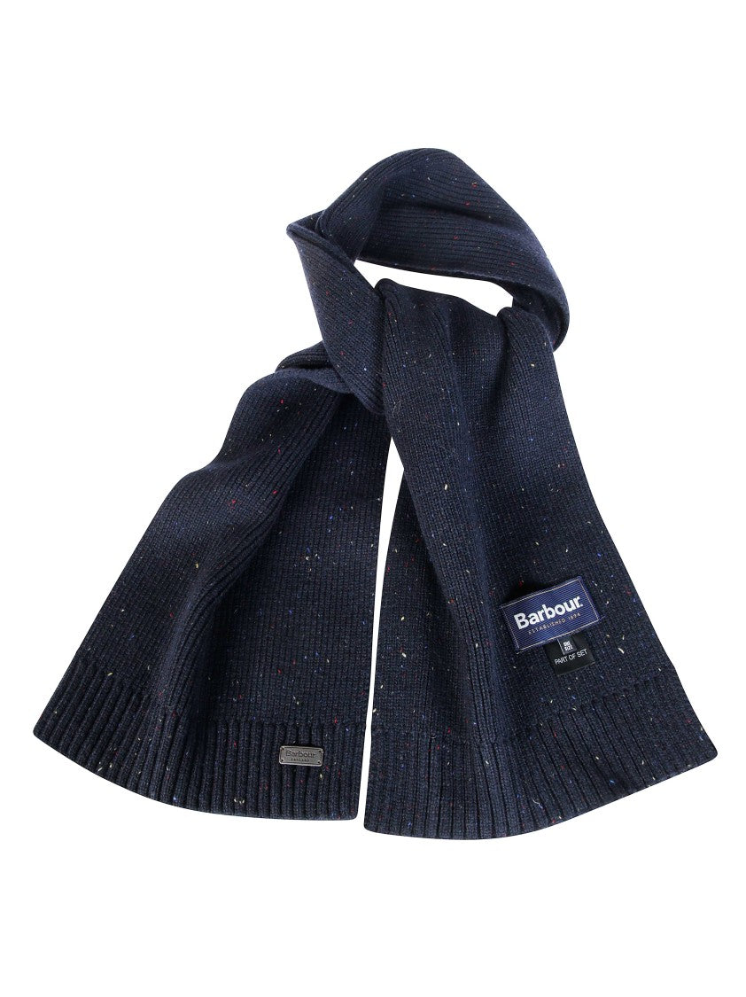 Barbour Carlton Flecked Wool Scarf