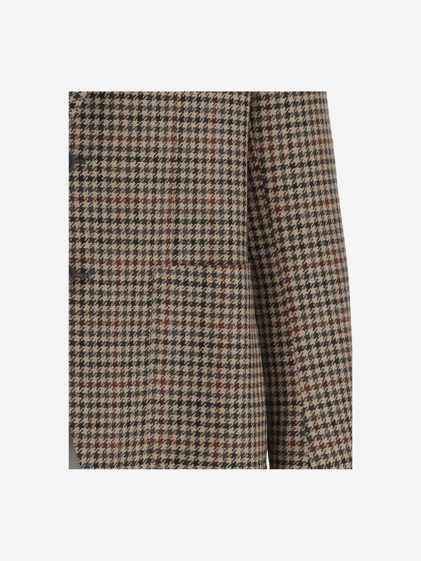 Tagliatore Wool And Cashmere Blend Single-Breasted Jacket