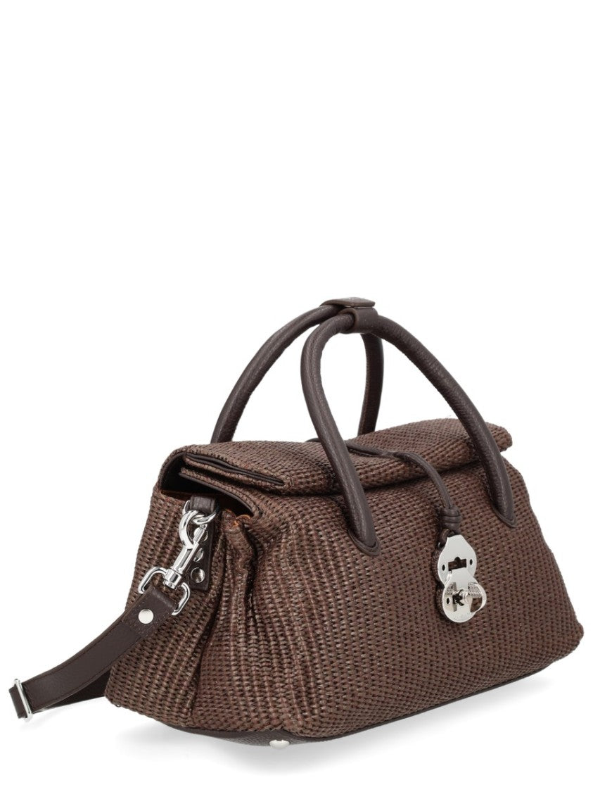 Zanellato Neutrals Dotta Vimini Woven Handbag