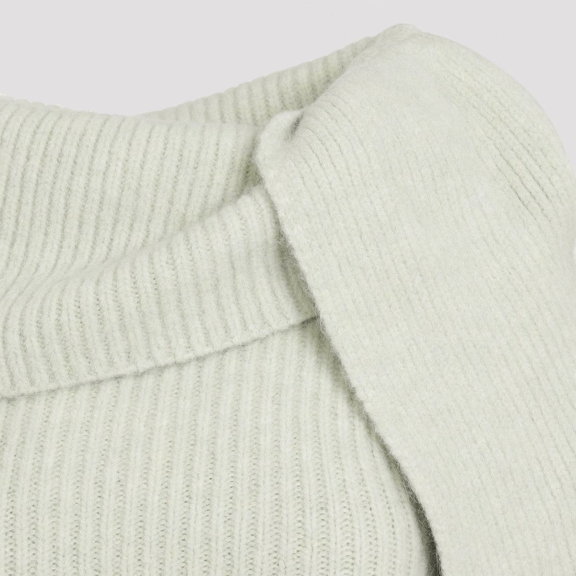 Rick Owens Green Top With Draped Neckline