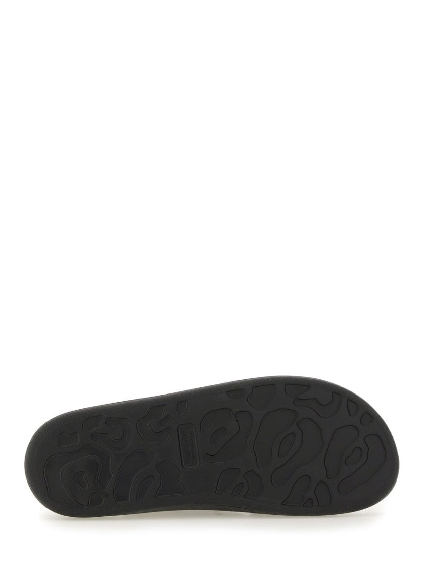 Alexander Mcqueen Hybrid Double Buckle Slide Tpu Sandals
