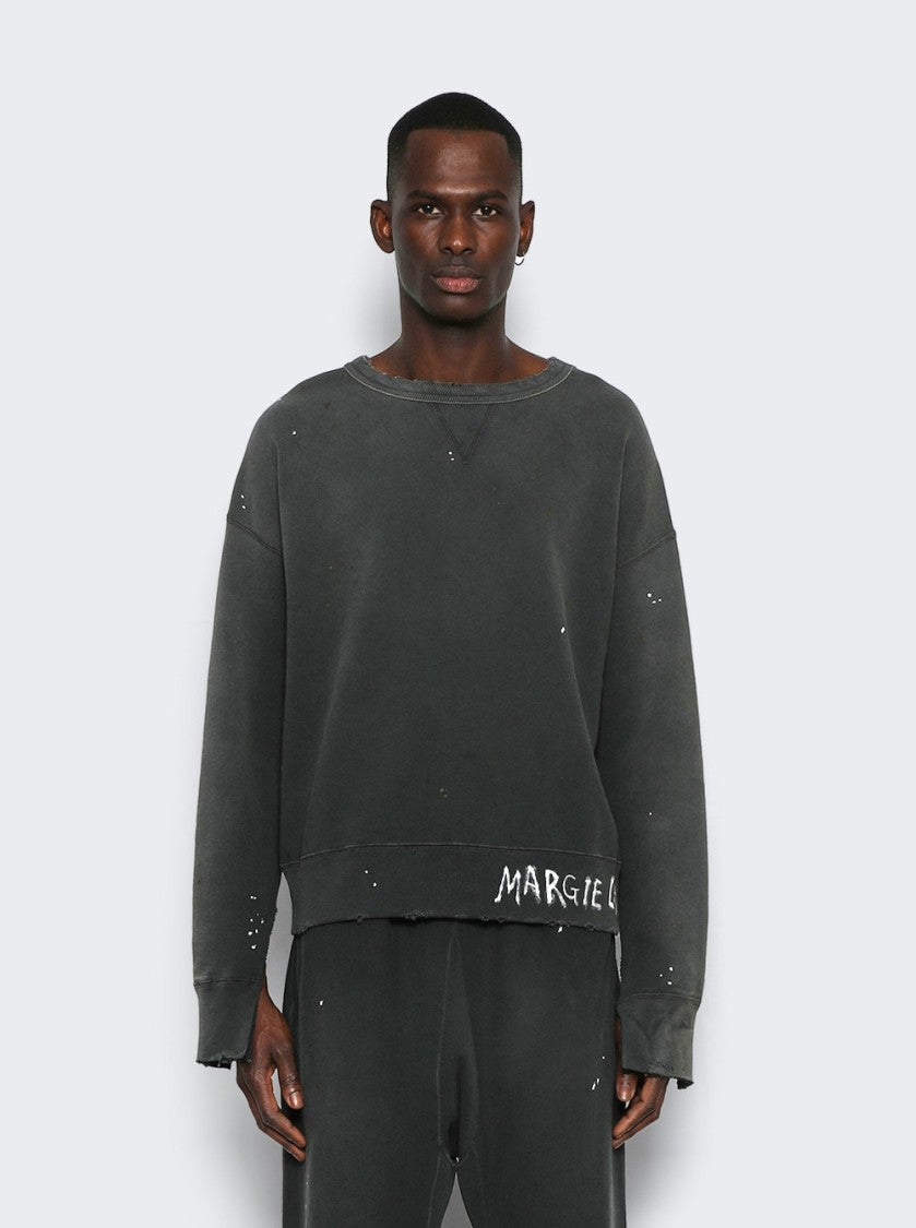 Maison Margiela Sweatshirt Washed Black