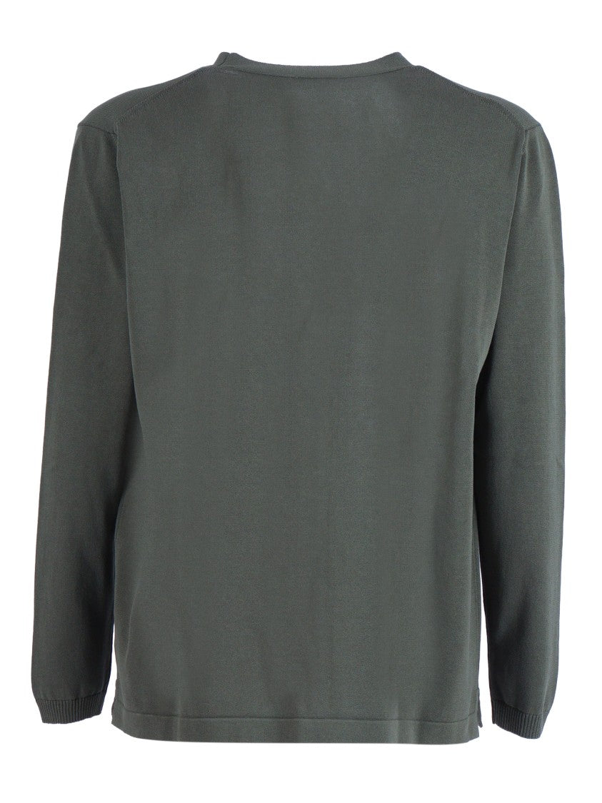 Sette Fili Cashmere Tubolare Mid Length V Neck Cardigan