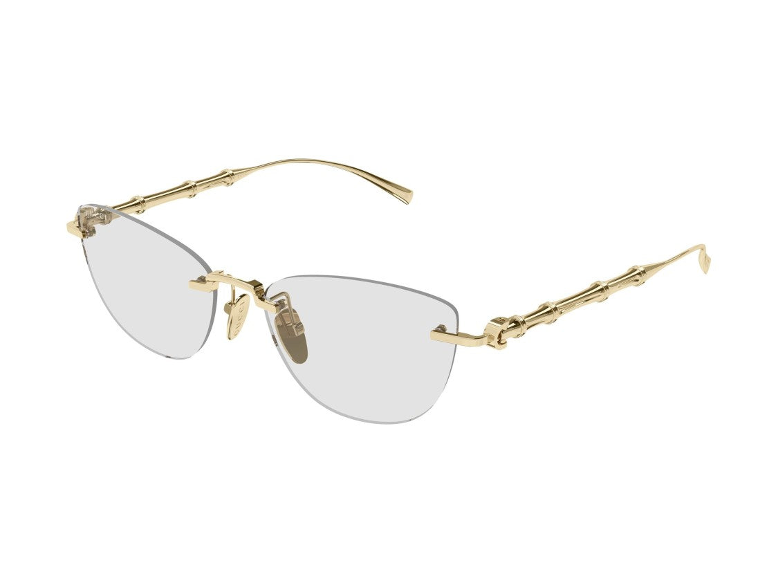 Gucci Gold Gg2063s Rimless Sunglasses