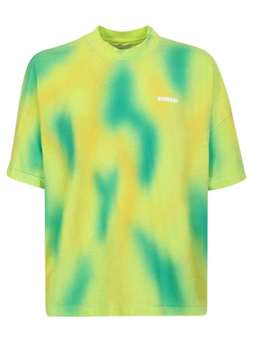 Bonsai Green Cotton T-Shirt