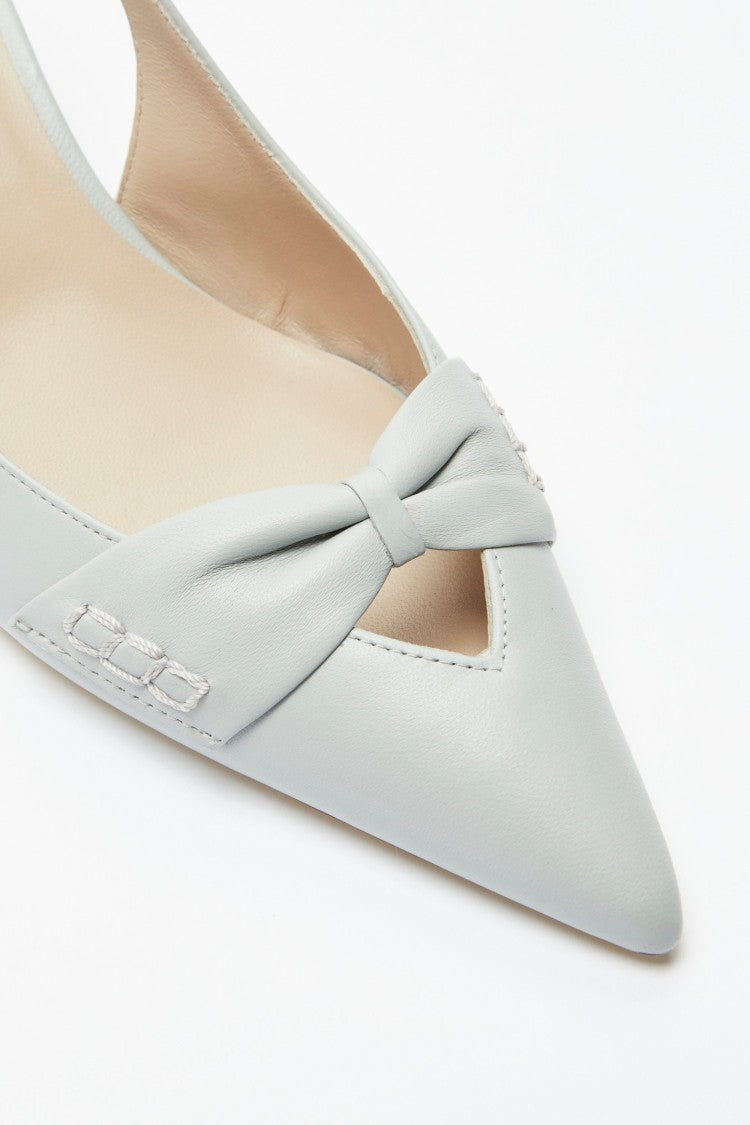 N°21 Leather Slingback Pumps