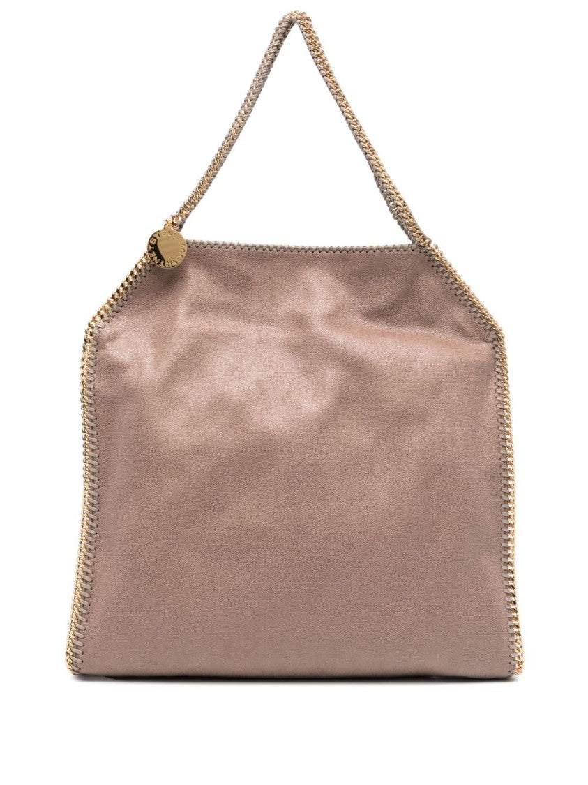 Stella Mccartney Foldable Top Shoulder Bag With Chain Handles