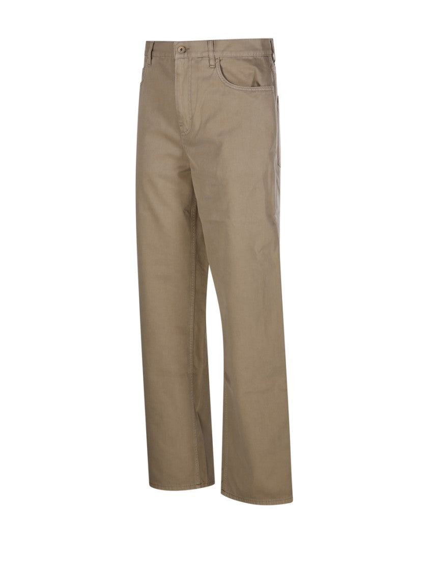 Burberry Relaxed Fit Straight Leg Pants