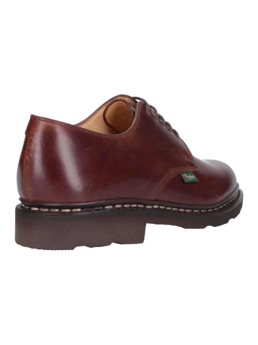 Paraboot Brown Arles Calfskin Leather Brogues