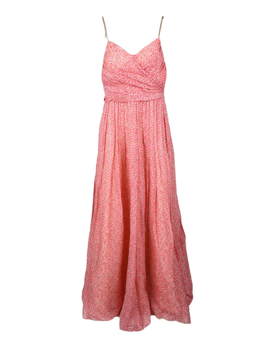 Anna Molinari Pink Viscose Dress
