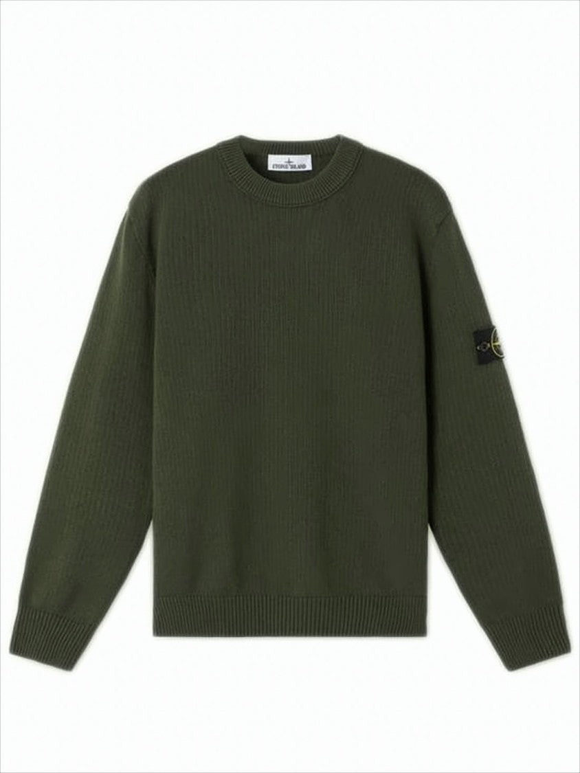 Stone Island Winter Cotton Crewneck Jumper