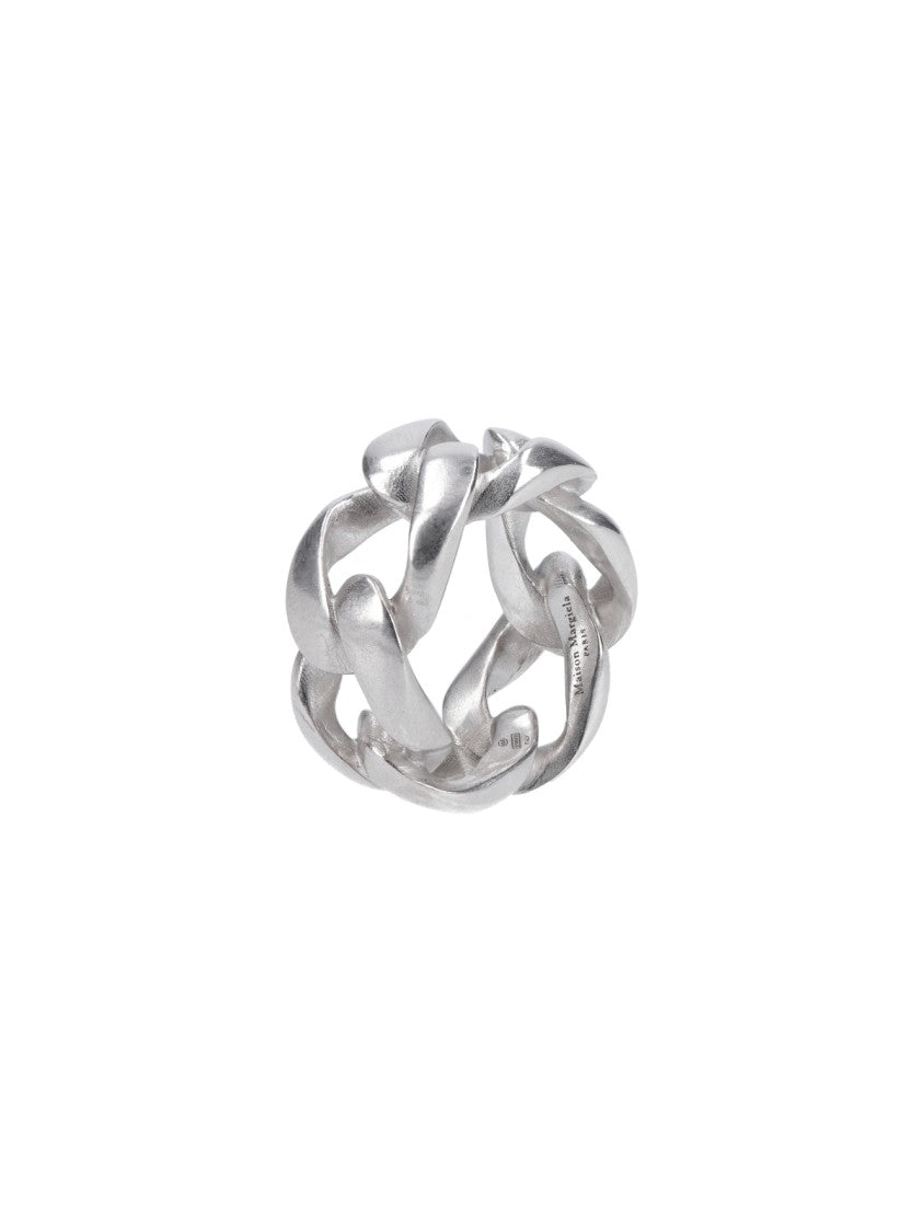 Maison Margiela Silver Silver Maillons Chain Link Ring