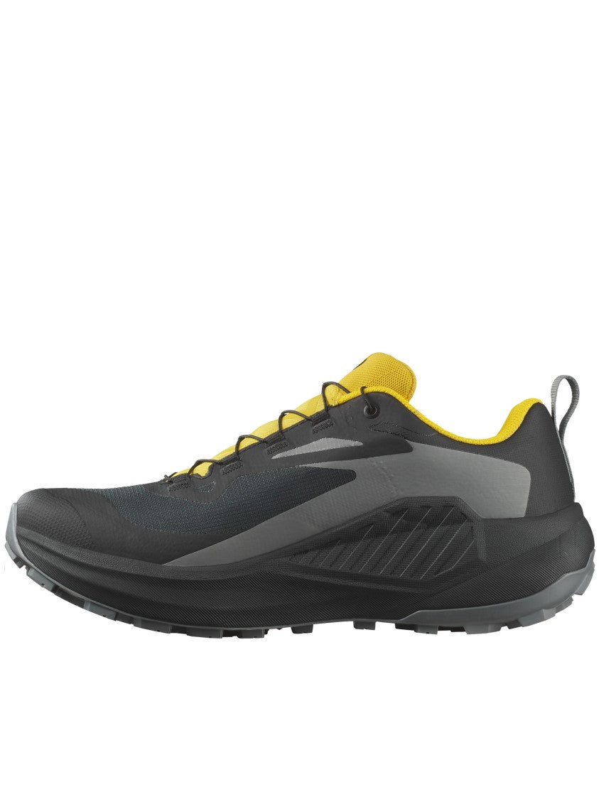 Salomon Black/Grey Genesis Gtx Trail Sneakers