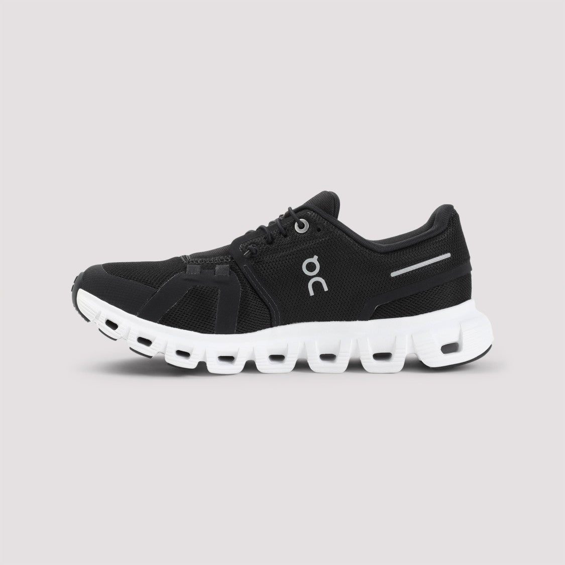 On Breathable Black Mesh Sneakers