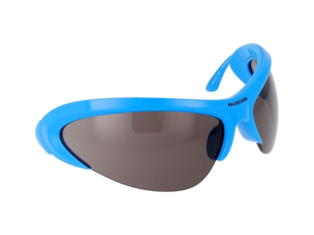 Balenciaga Sunglasses Bb0232s 004 Light Blue Silver Grey 91/16/125