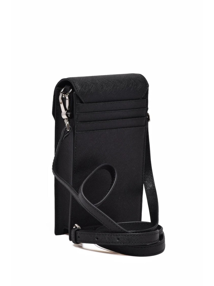 Vivienne Westwood Black Leather Phone Holder