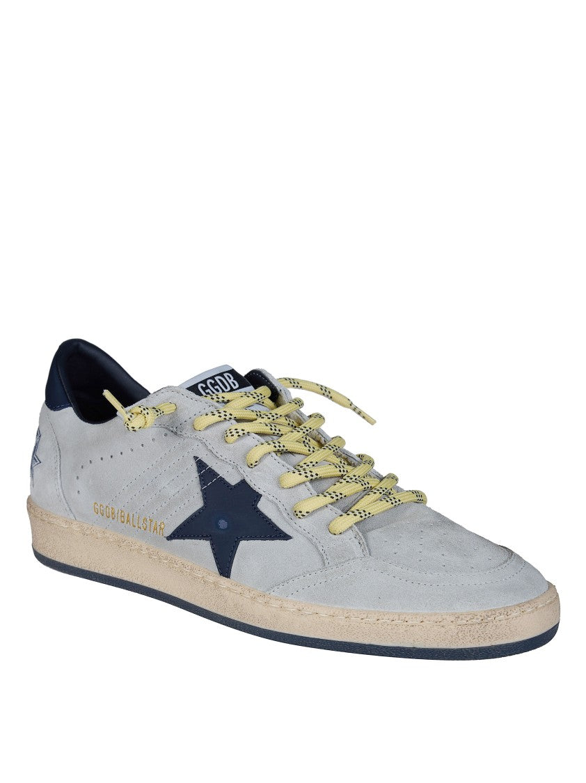 Golden Goose Ballstar Low-Top Suede Sneakers