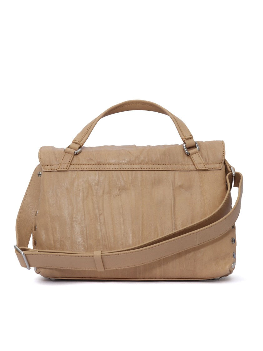 Zanellato Srl Beige Lio Grande Postina Plissé Small Size