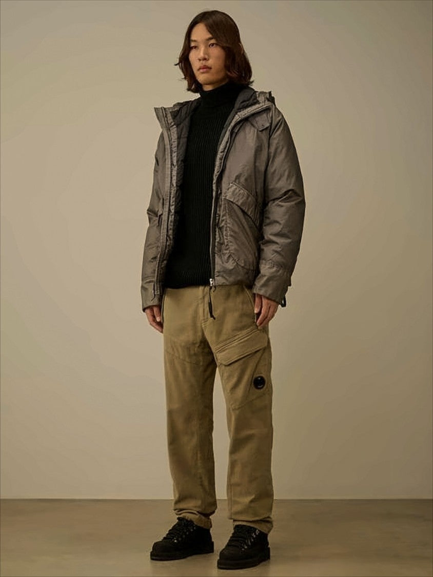 C.P. Company Relaxed Fit Moleskin Stretch Cargo Pants