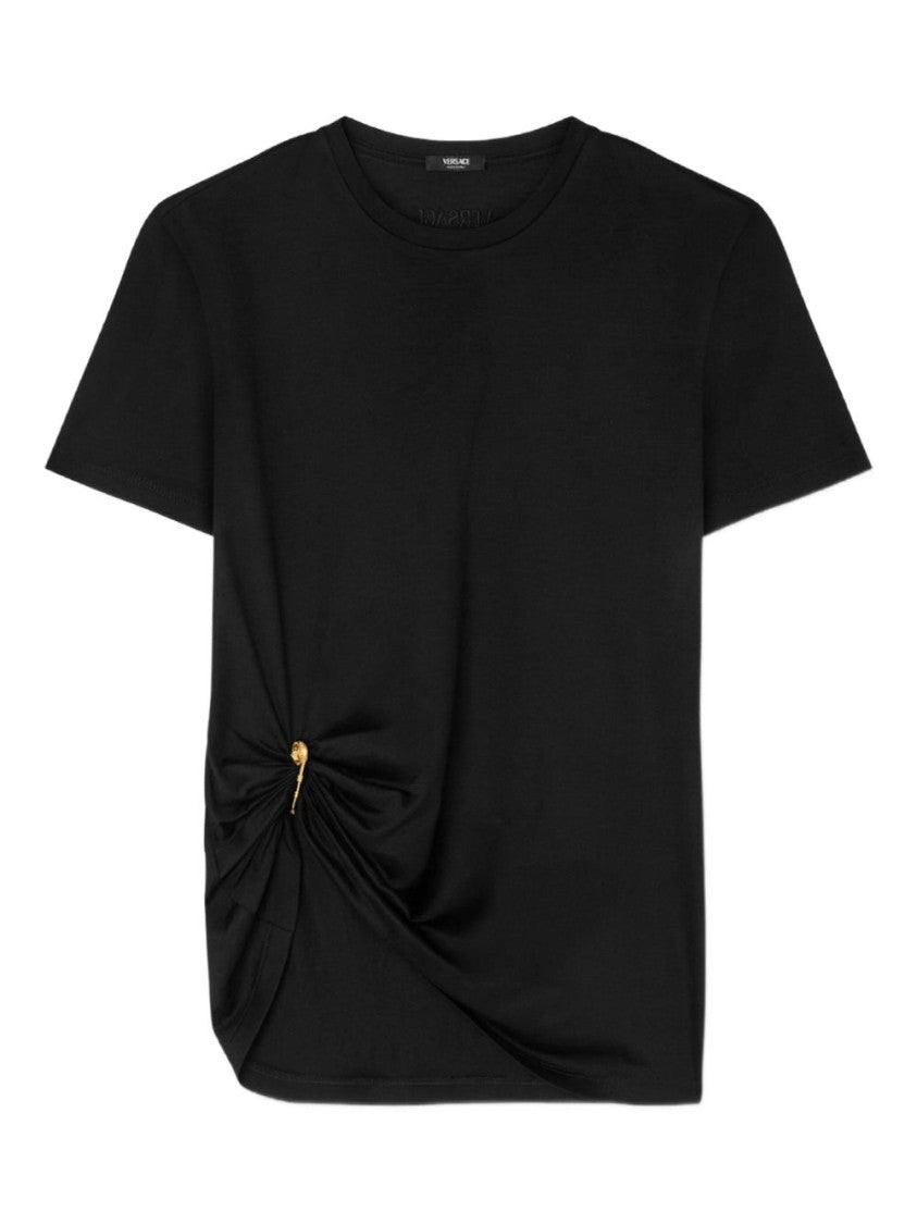 Versace Silk-Cotton Blend Top