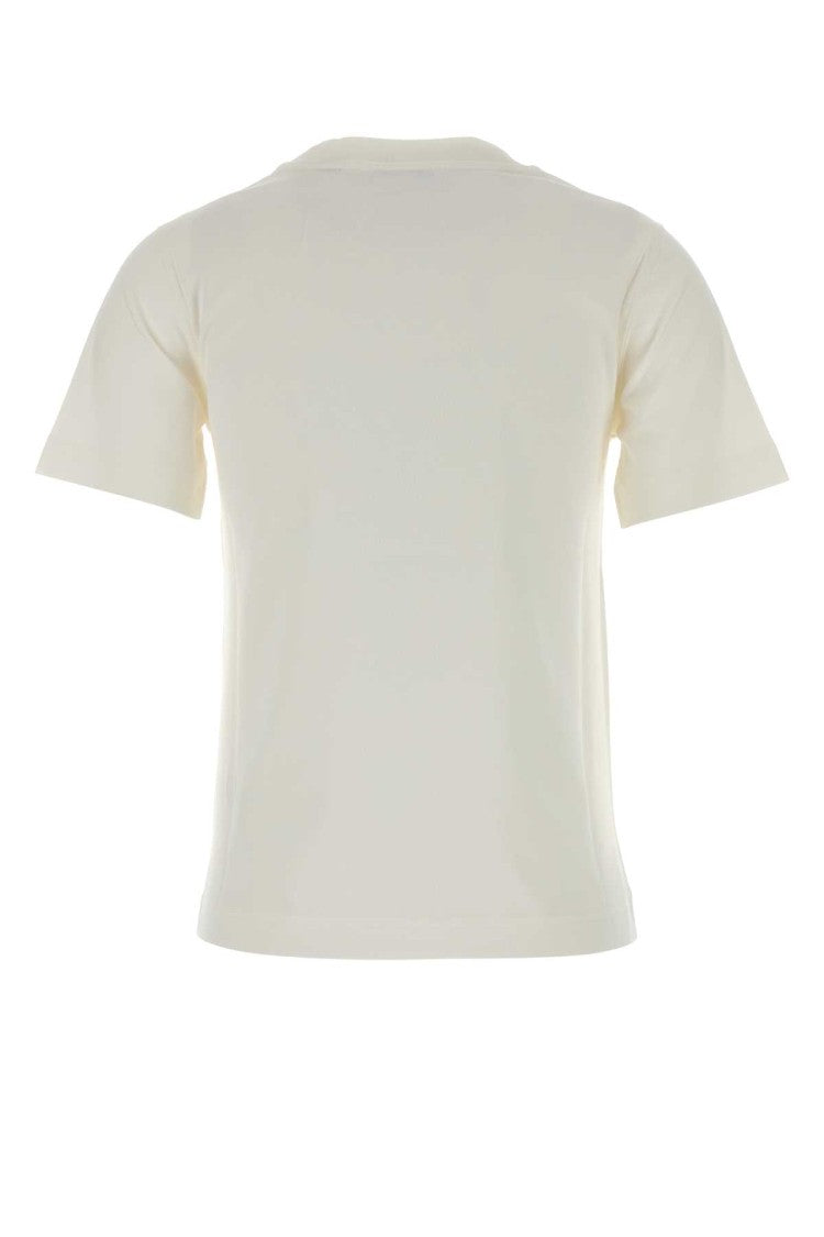 Burberry White Cotton T-Shirt